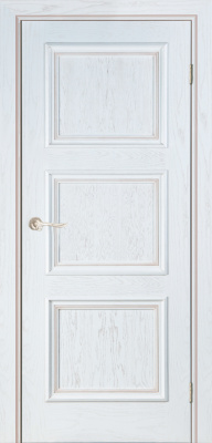 Межкомнатная дверь Квадро-1 Эмаль бронза