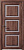 Межкомнатная дверь Трио Бреннерский орех